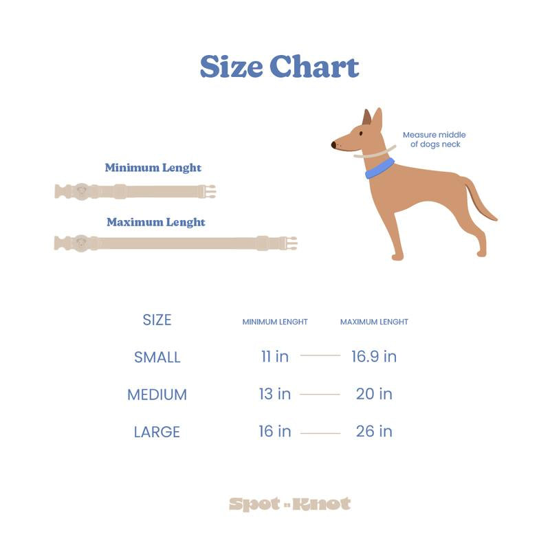 Waterproof Dog Collar | Essential Accessory for Pets | Adjustable Fit | Dirt and Odor Resistant | Green, Blue, Red, Pink and Beige Collar