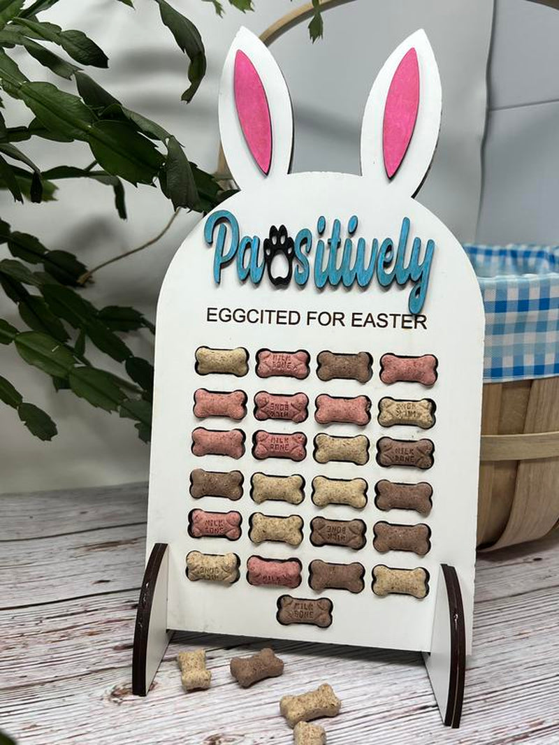 Dog Treat Easter Countdown Sign Gift for Dog Lovers