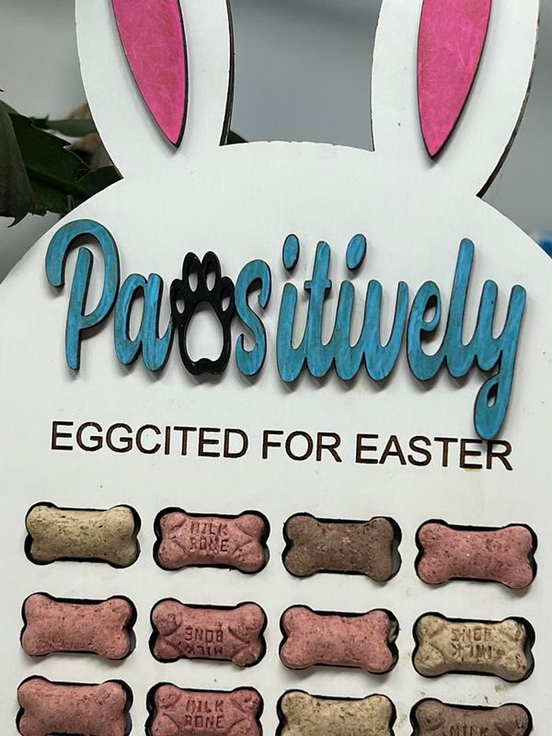 Dog Treat Easter Countdown Sign Gift for Dog Lovers